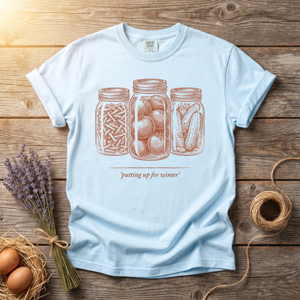 Putting Up For Winter Mason Jar Unisex T-Shirt