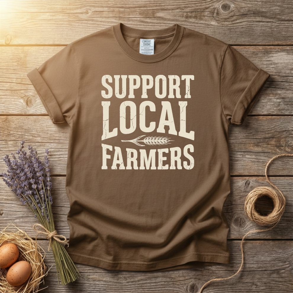 Support Local Farmers Unisex T-Shirt