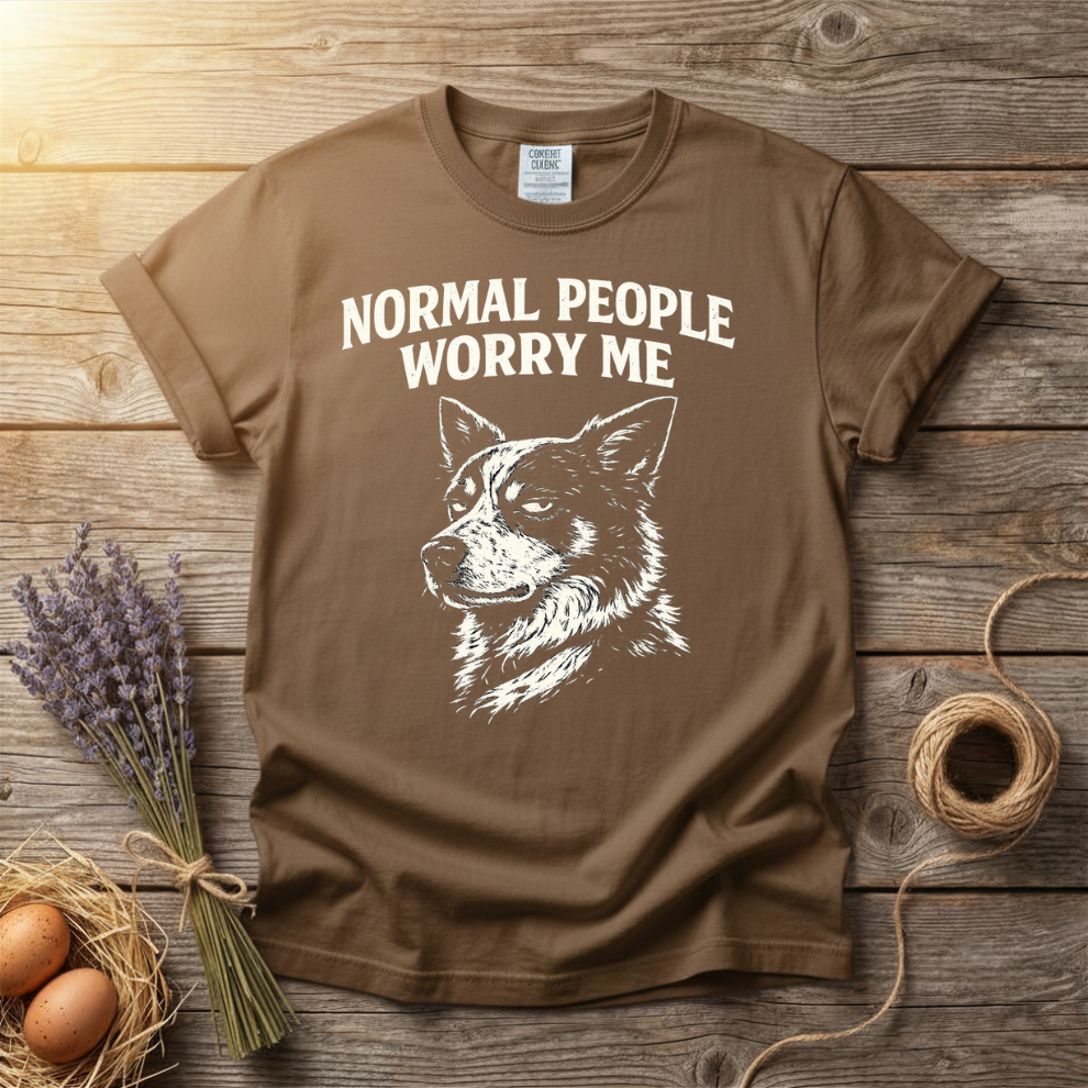 Normal People Worry Me Unisex T-Shirt