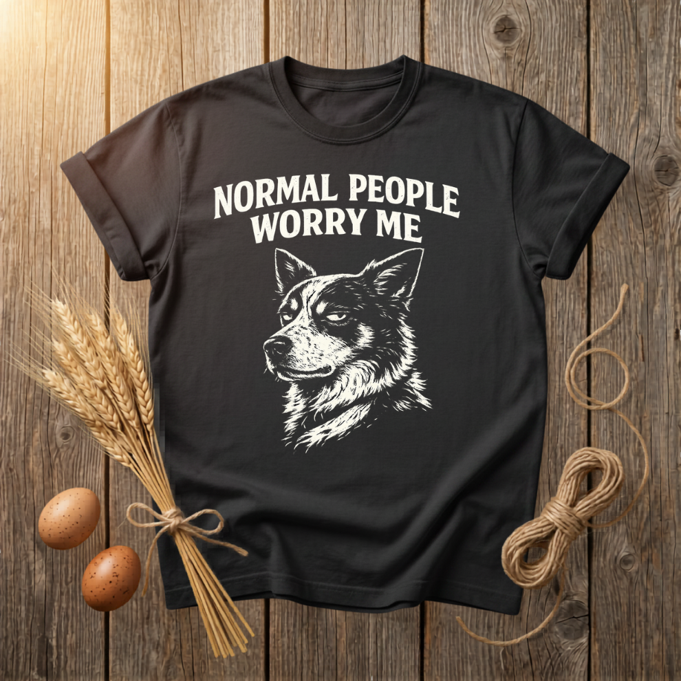 Normal People Worry Me Unisex T-Shirt