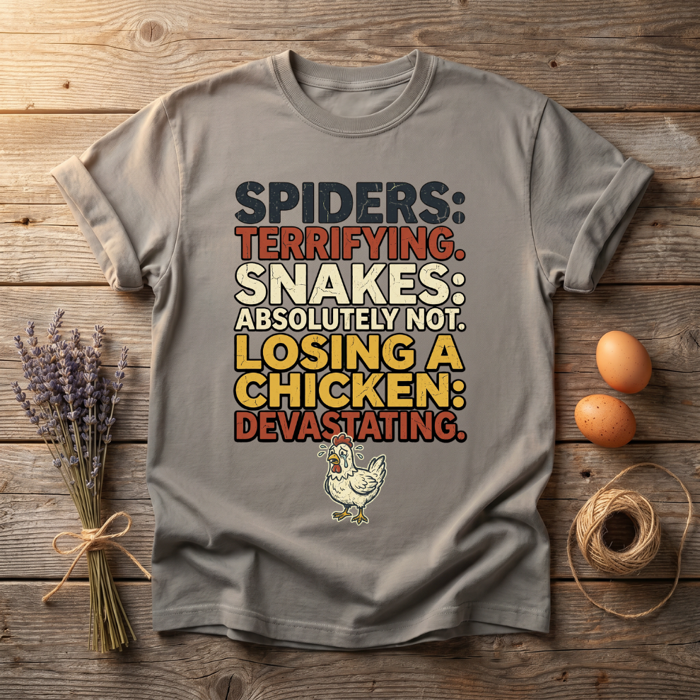 Spiders vs Chickens Unisex T-Shirt