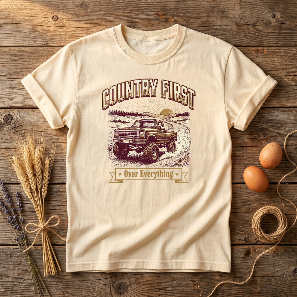 Country First Over Everything Unisex T-Shirt