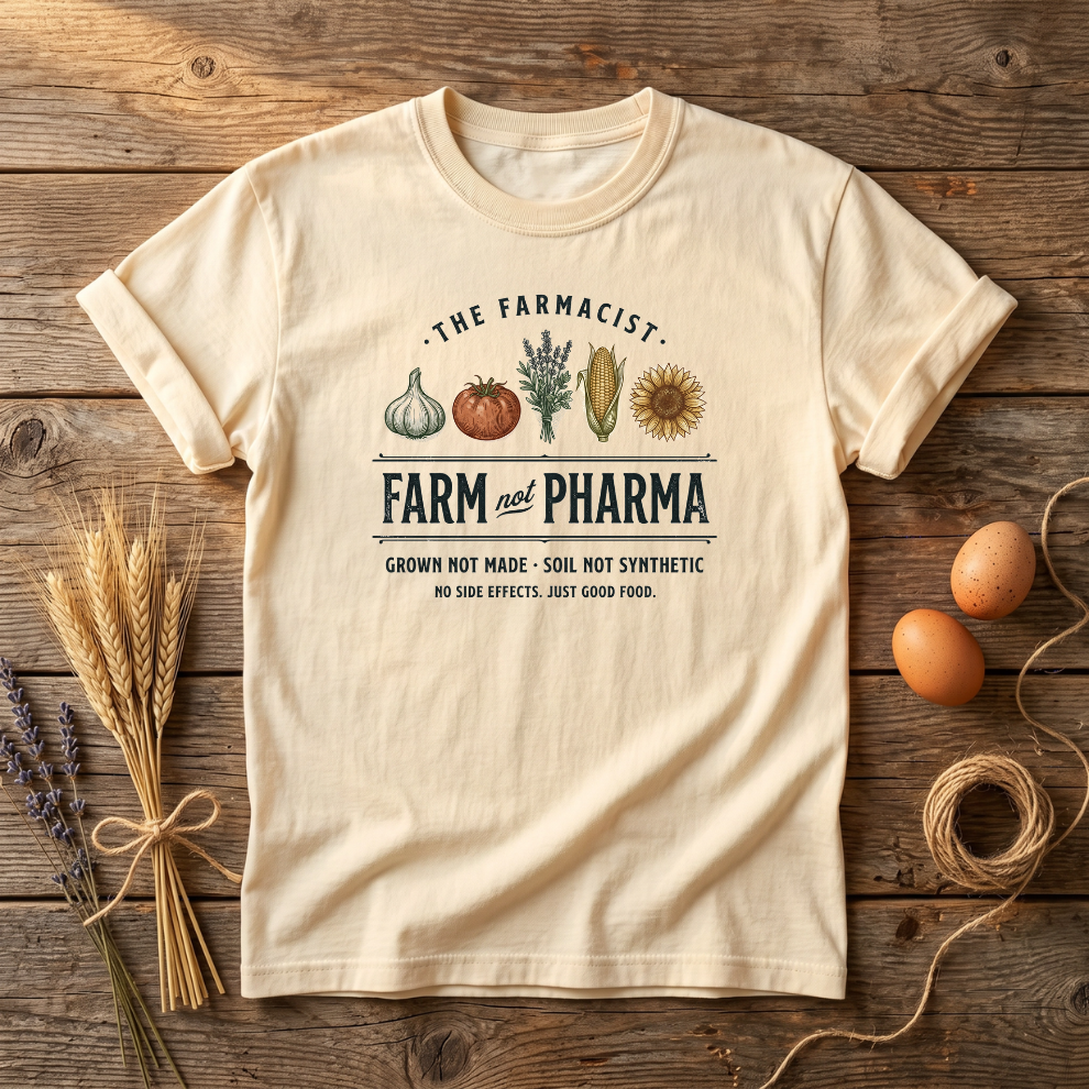 The Farmacist Farm Not Pharma Unisex T-Shirt