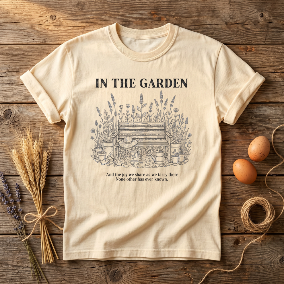 In The Garden Hymn Unisex T-Shirt