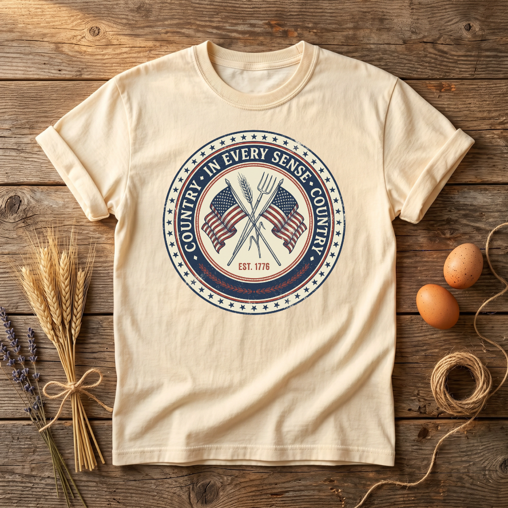Country In Every Sense Est 1776 Unisex T-Shirt