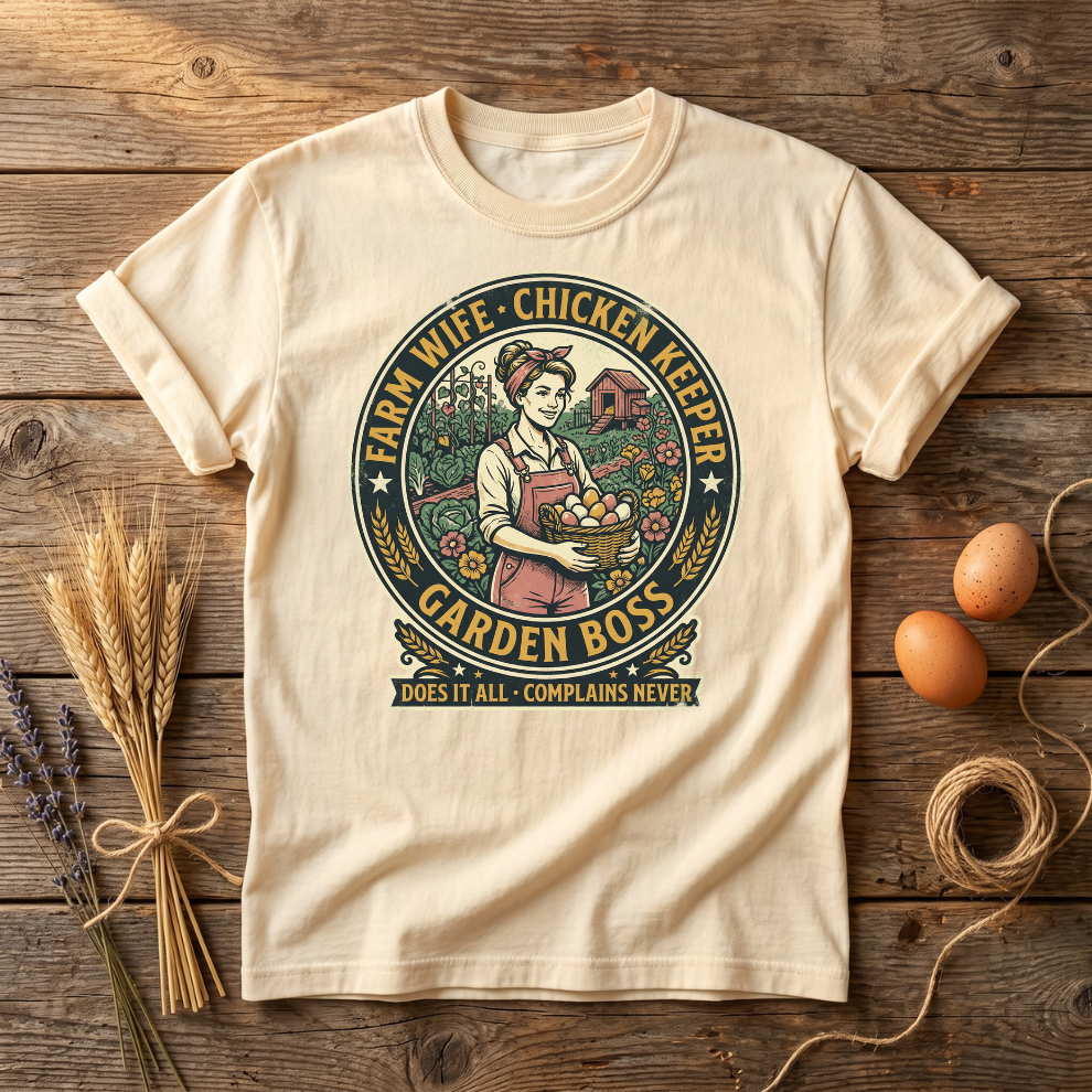 Farm Wife Chicken Keeper Unisex T-shirt