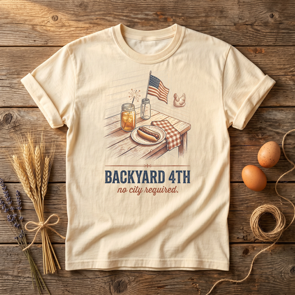 Backyard 4th No City Required Unisex T-Shirt