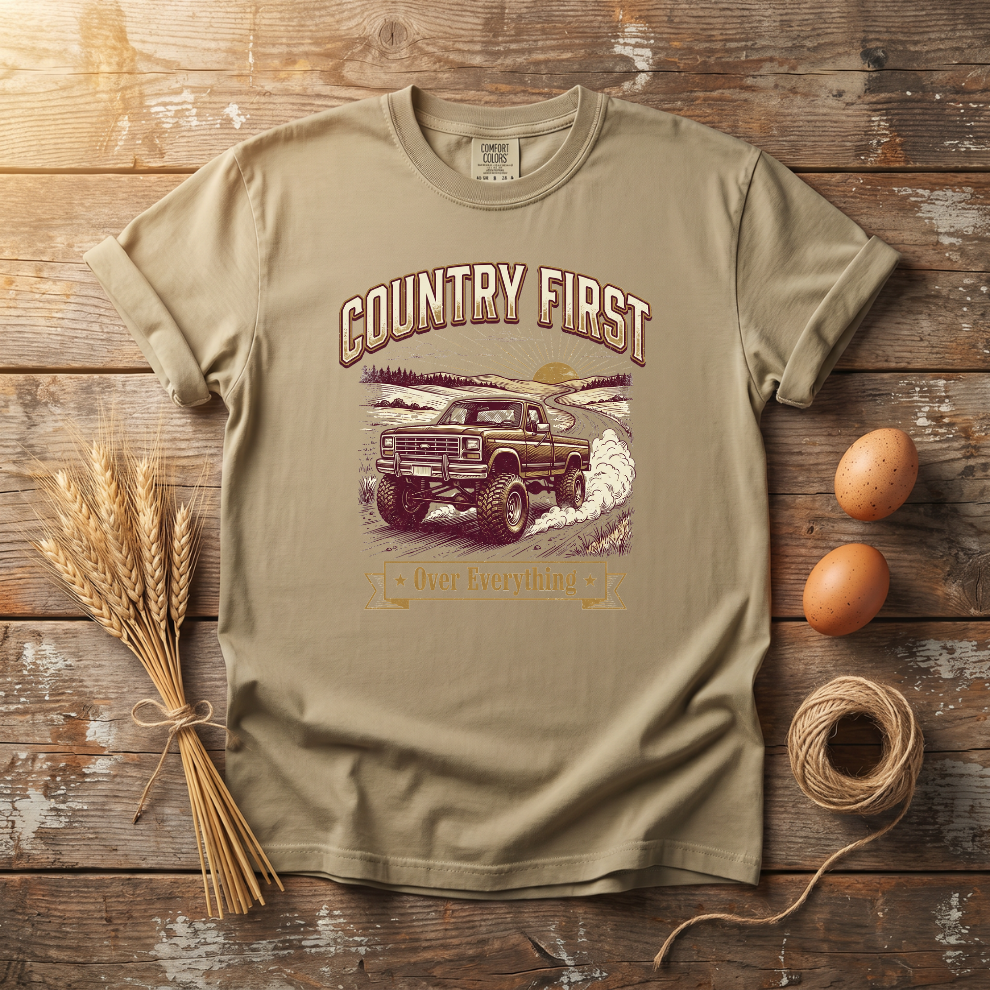 Country First Over Everything Unisex T-Shirt