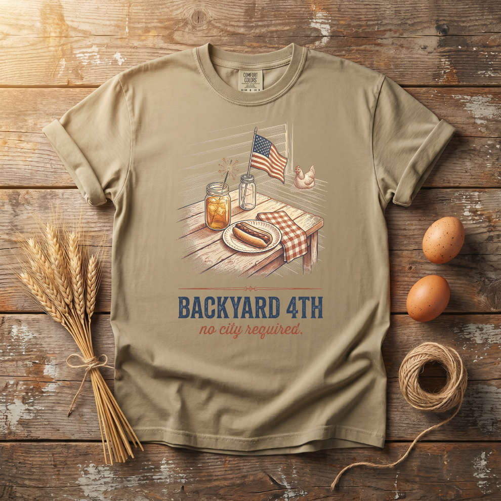 Backyard 4th No City Required Unisex T-Shirt