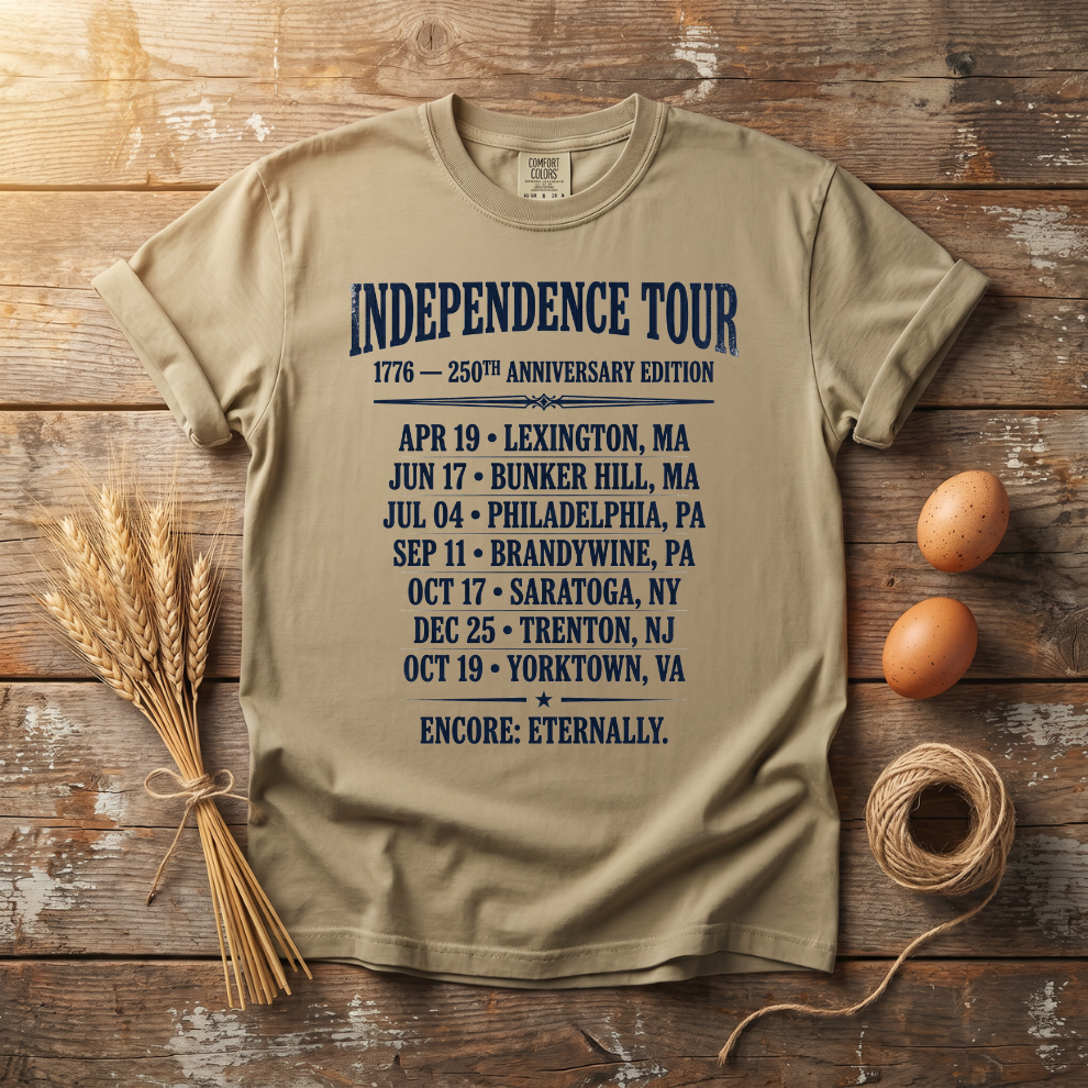 Independence Tour 250th Anniversary Unisex T-Shirt