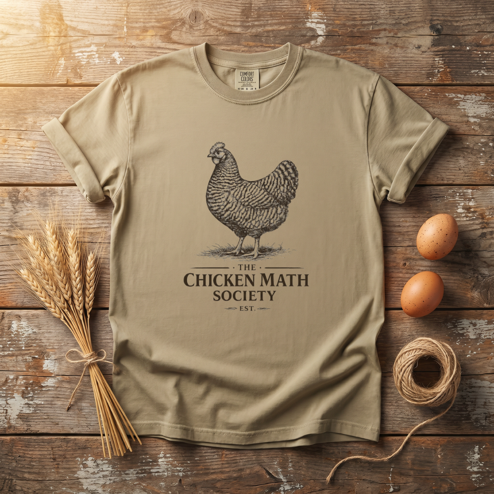 The Chicken Math Society Logo Unisex T-Shirt