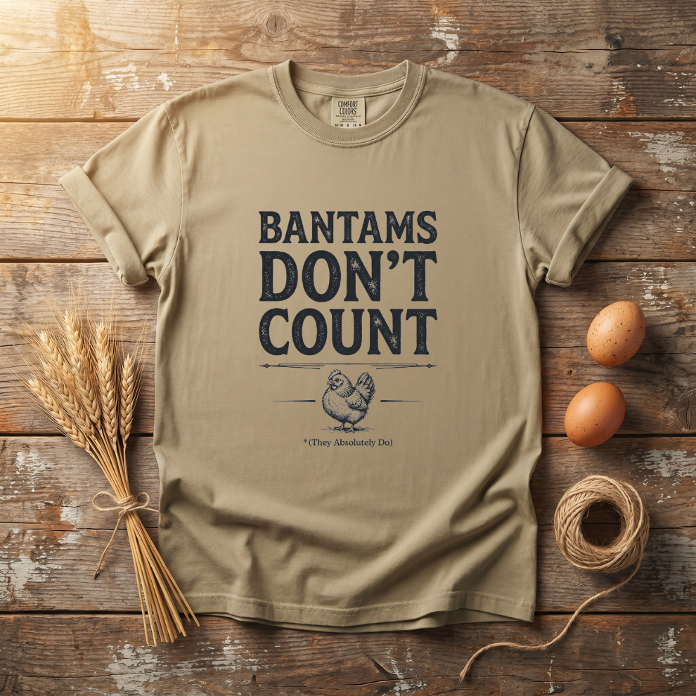 Bantams Don't Count Unisex T-shirt