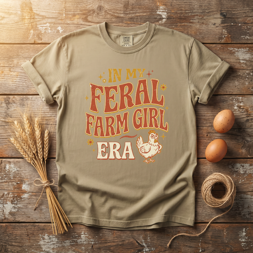 In My Feral Farm Girl Era Unisex T-Shirt
