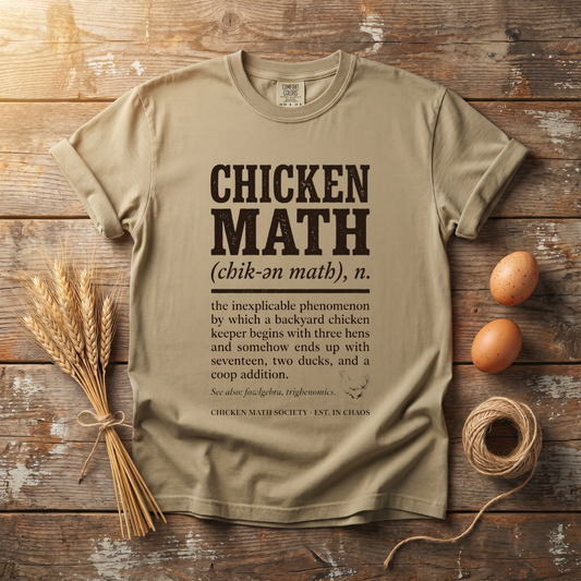 Chicken Math Definition T-shirt