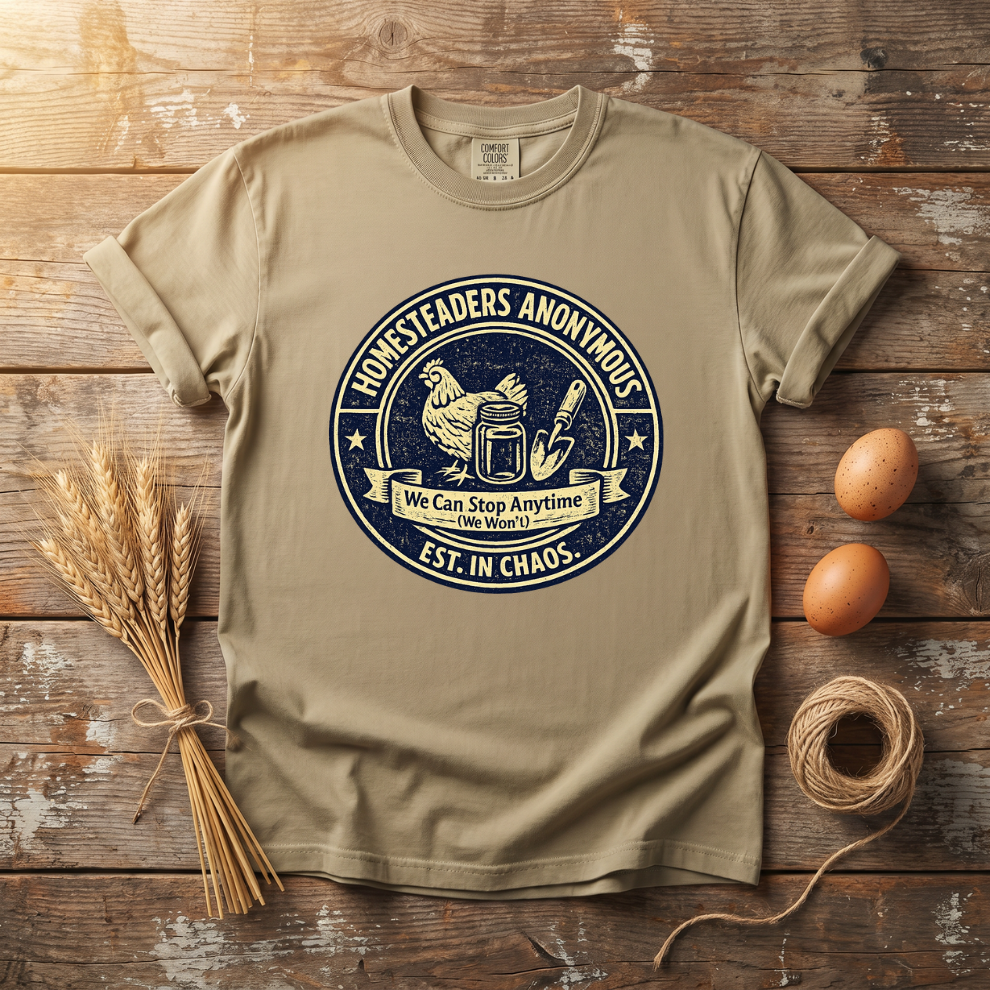 Homesteaders Anonymous Unisex T-Shirt