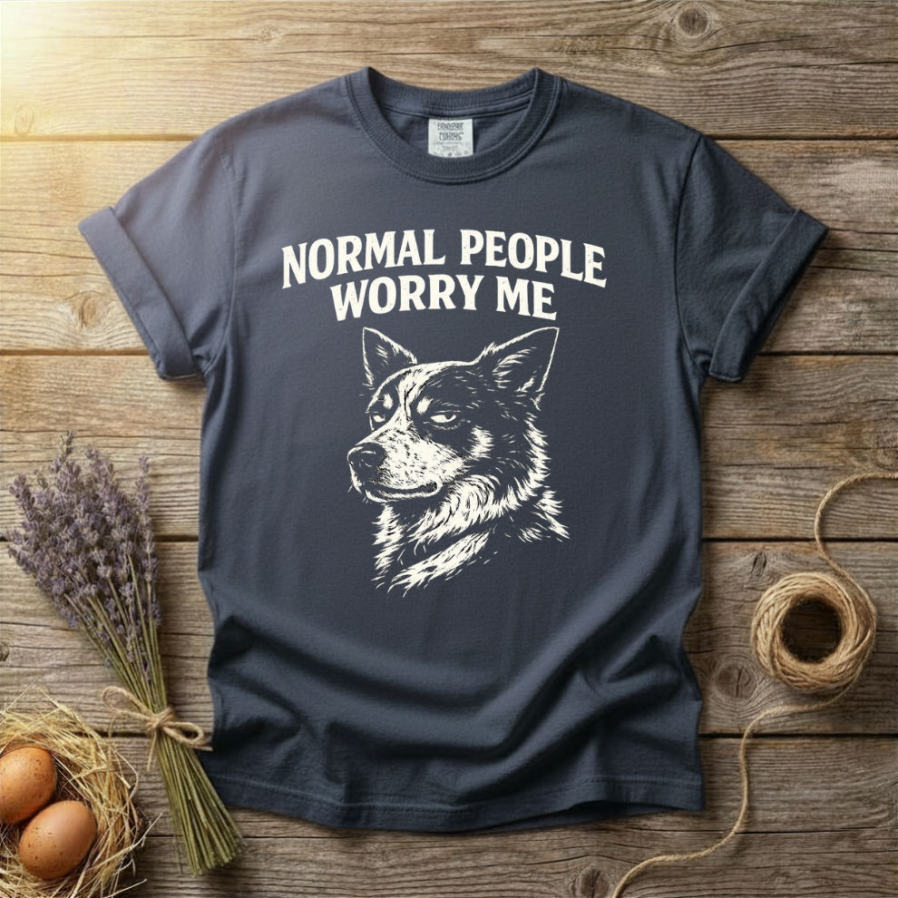 Normal People Worry Me Unisex T-Shirt