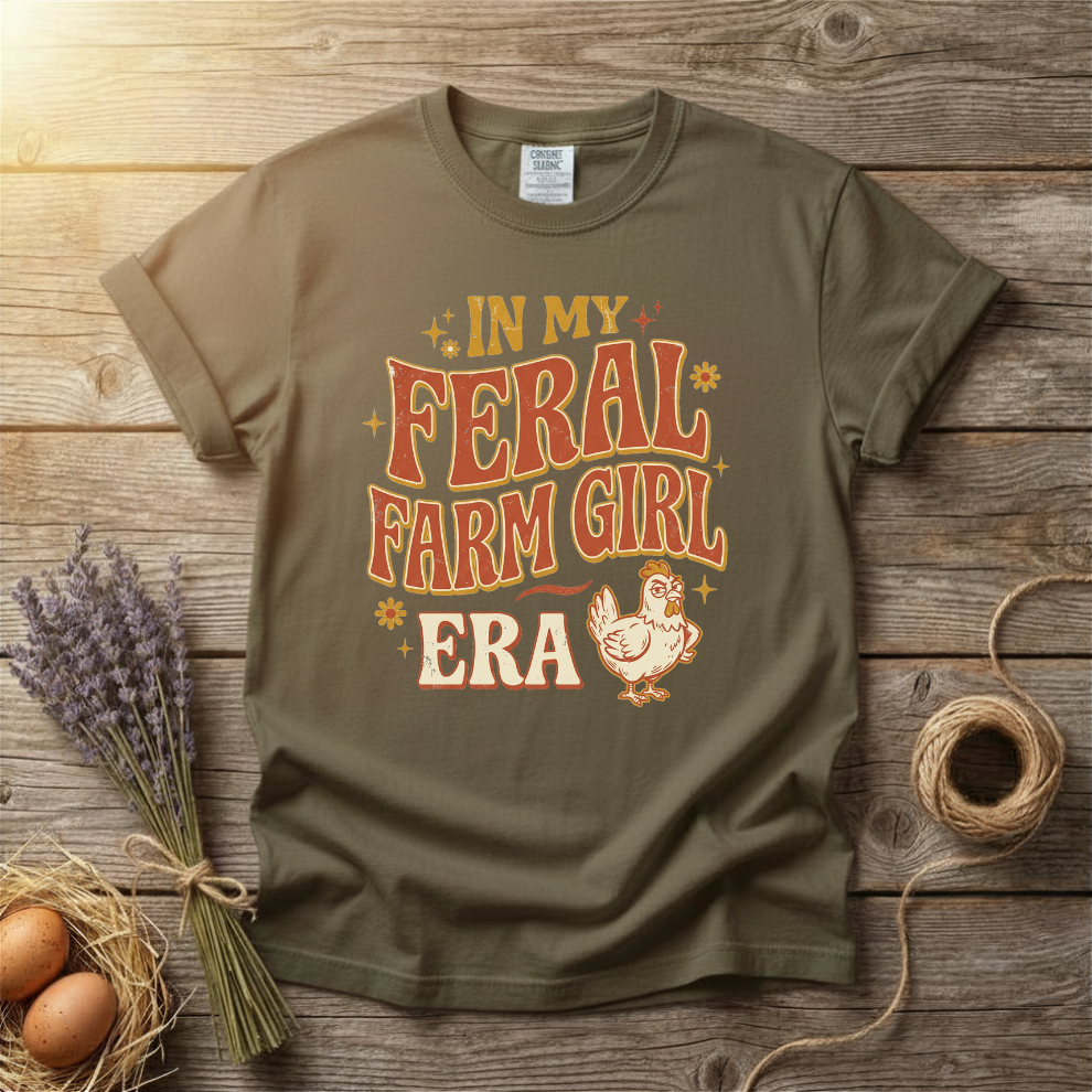 In My Feral Farm Girl Era Unisex T-Shirt