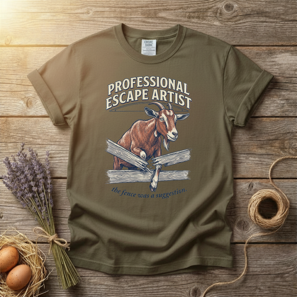 Professional Escape Artist Goat Unisex T-Shirt