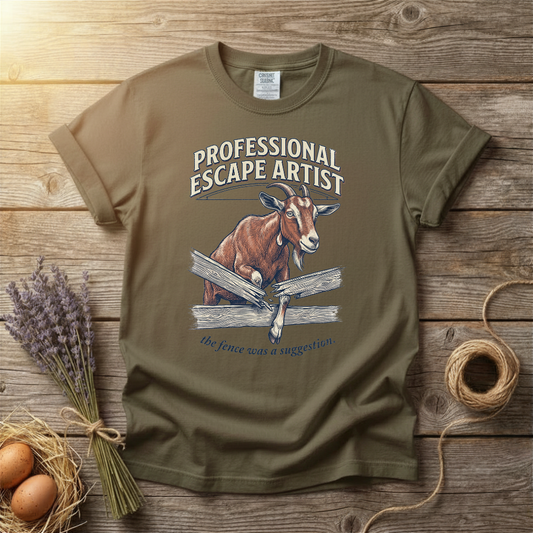 Professional Escape Artist Goat Unisex T-Shirt