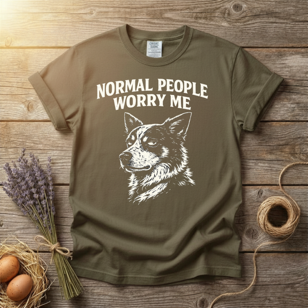 Normal People Worry Me Unisex T-Shirt