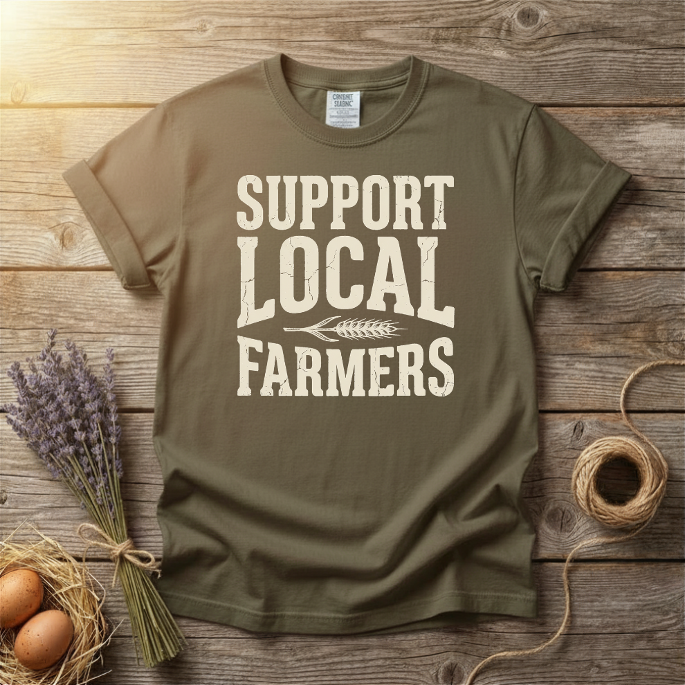 Support Local Farmers Unisex T-Shirt