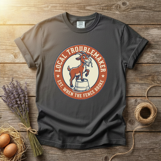 Local Troublemaker Goat Unisex T-Shirt