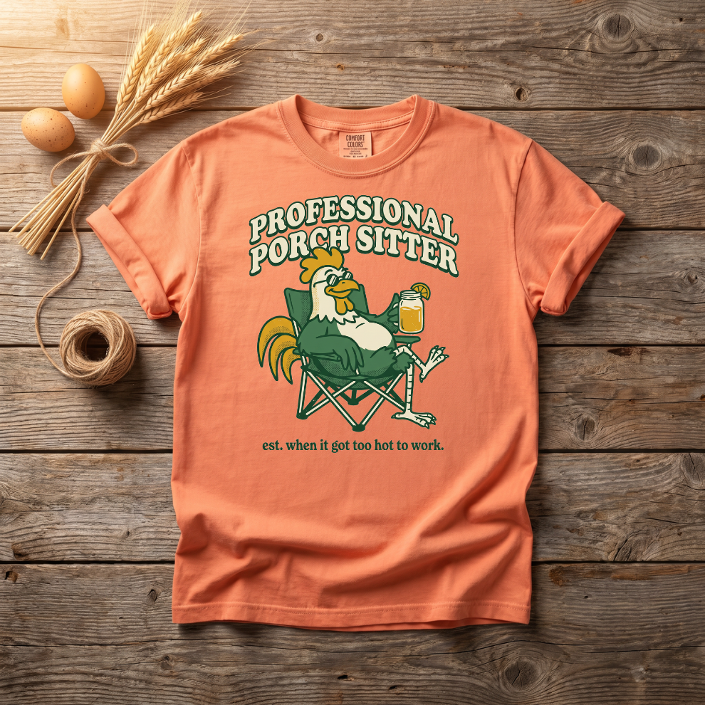 Professional Porch Sitter Unisex T-Shirt