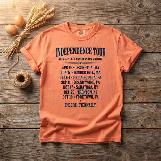 Independence Tour 250th Anniversary Unisex T-Shirt