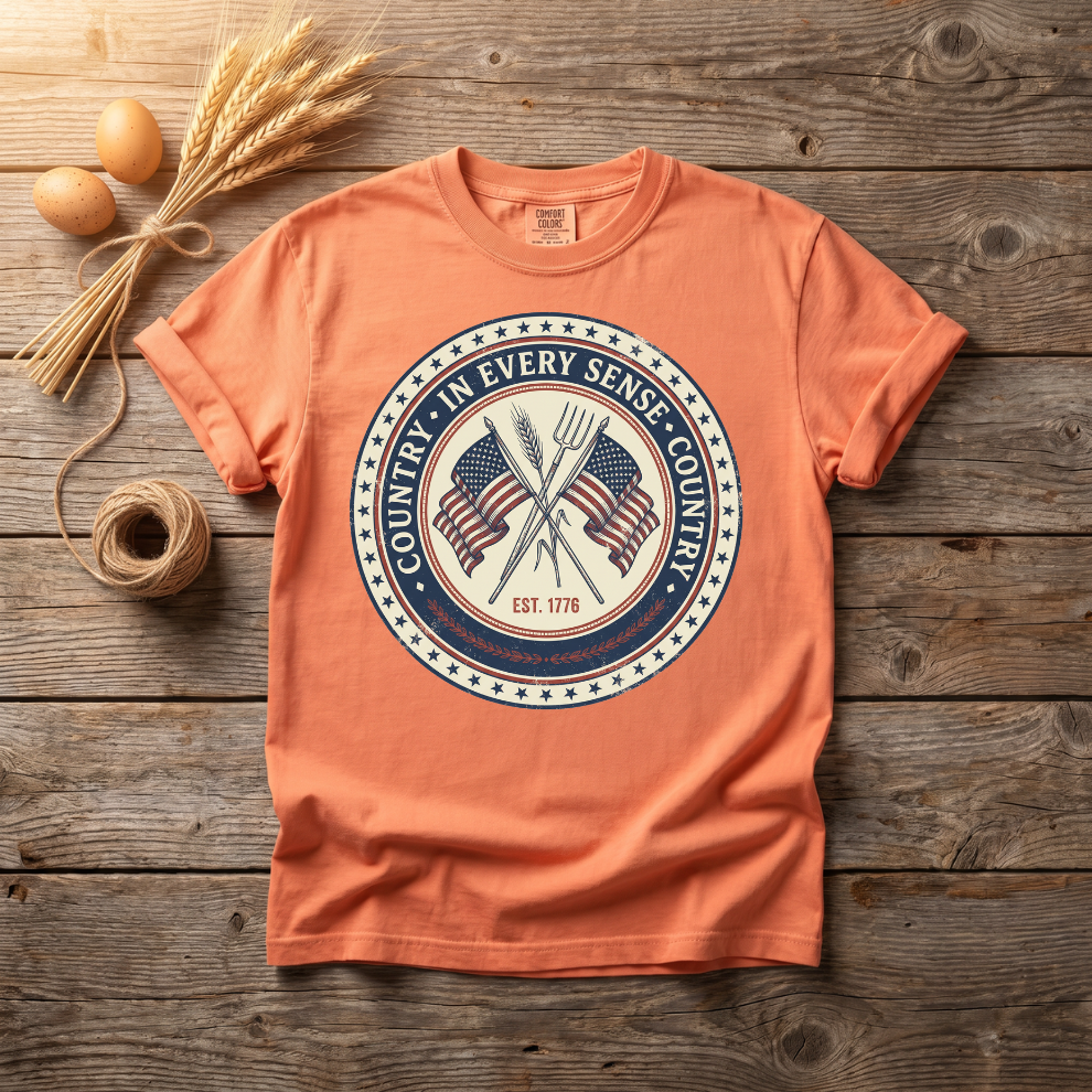 Country In Every Sense Est 1776 Unisex T-Shirt