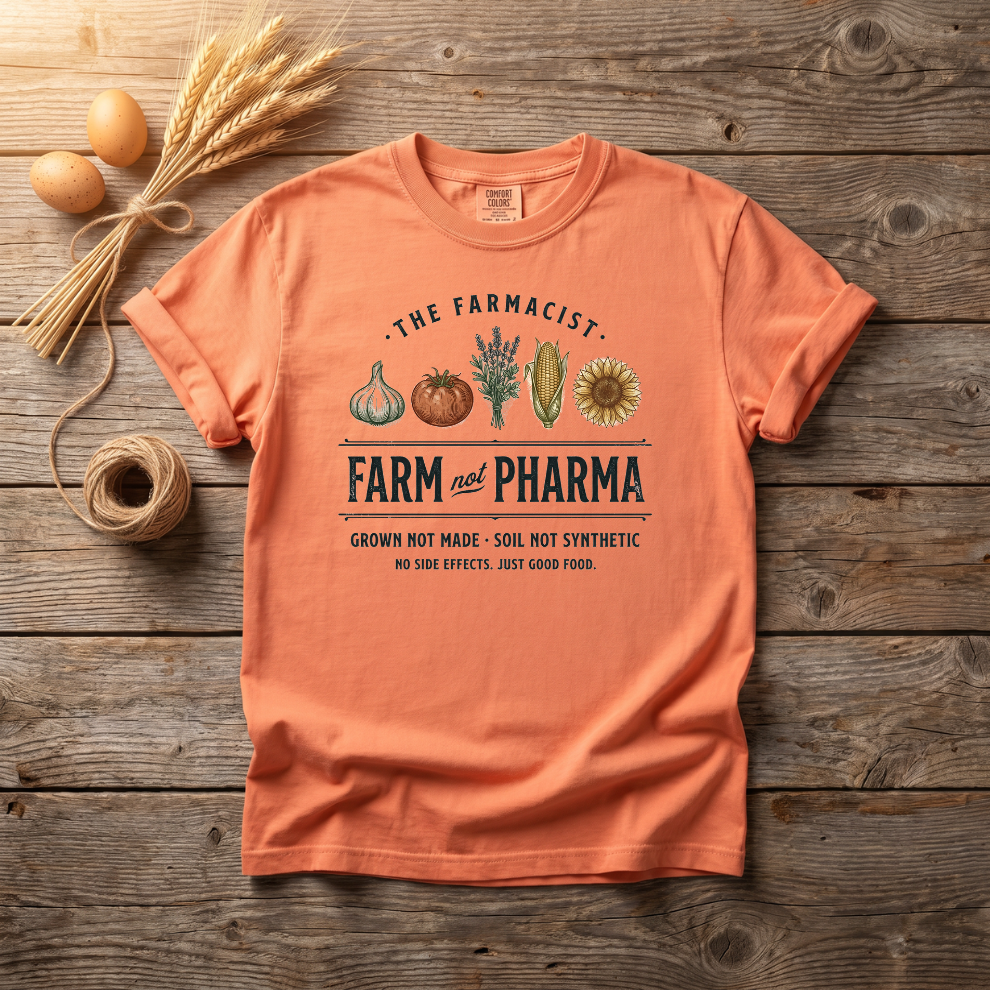 The Farmacist Farm Not Pharma Unisex T-Shirt