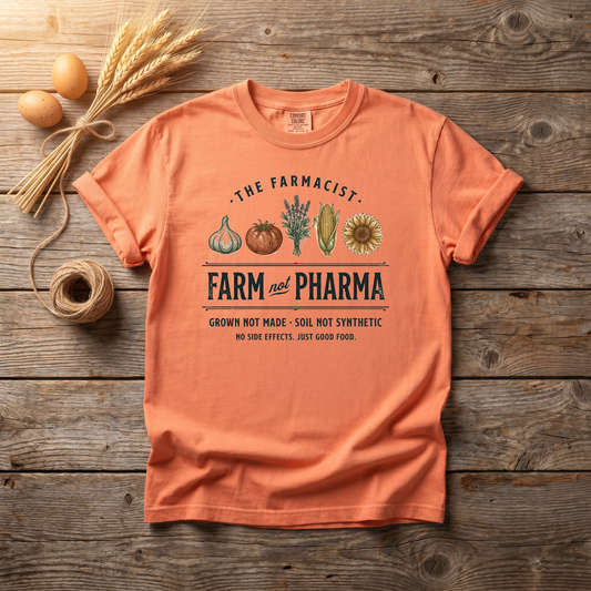 The Farmacist Farm Not Pharma Unisex T-Shirt