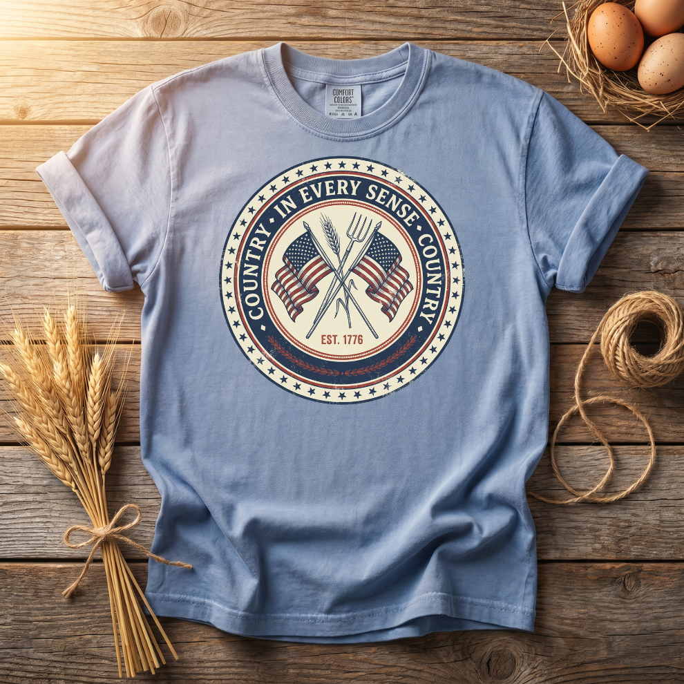 Country In Every Sense Est 1776 Unisex T-Shirt