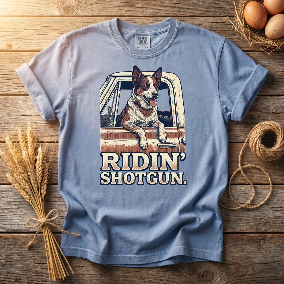 Ridin' Shotgun Heeler Truck Unisex T-Shirt