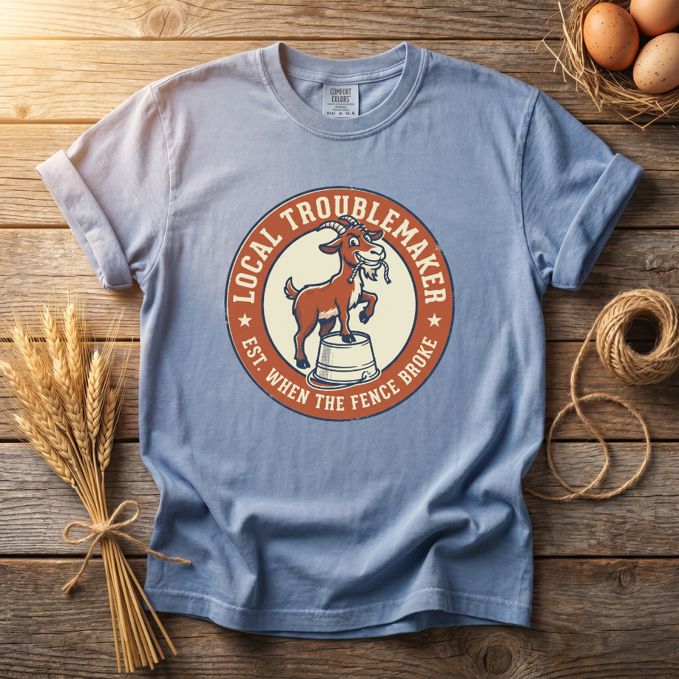 Local Troublemaker Goat Unisex T-Shirt