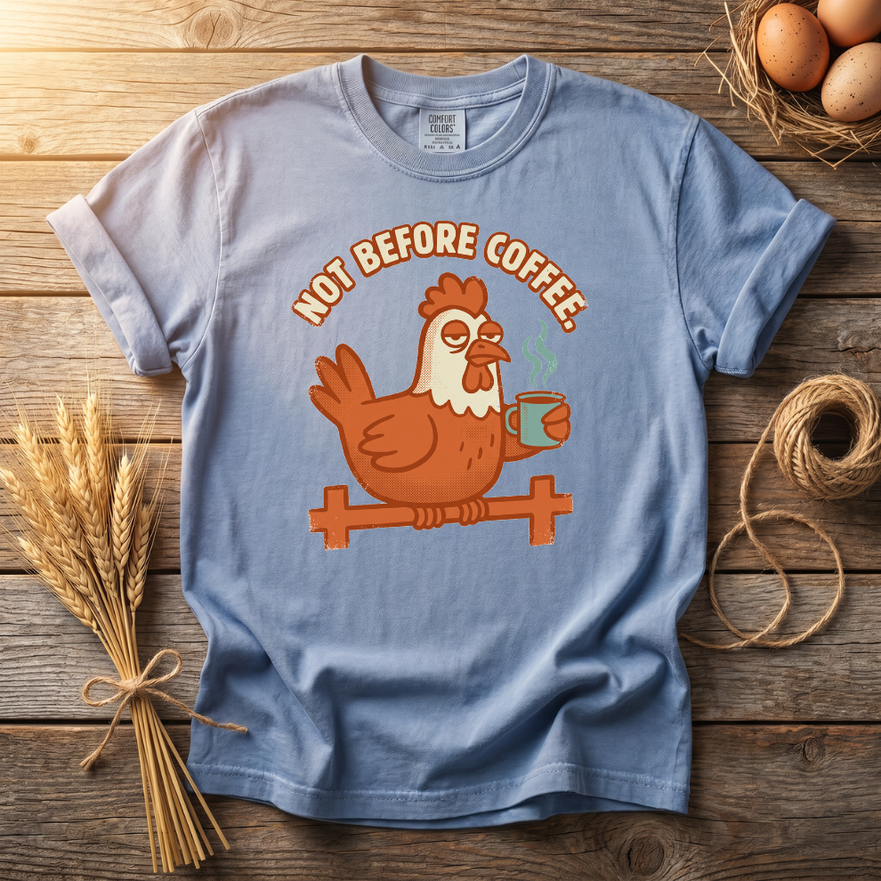 Not Before Coffee Unisex T-Shirt