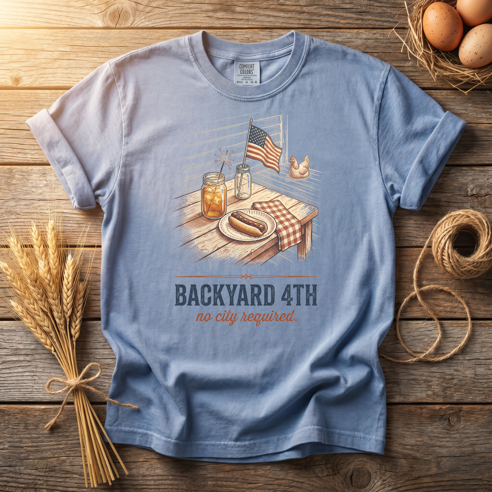 Backyard 4th No City Required Unisex T-Shirt
