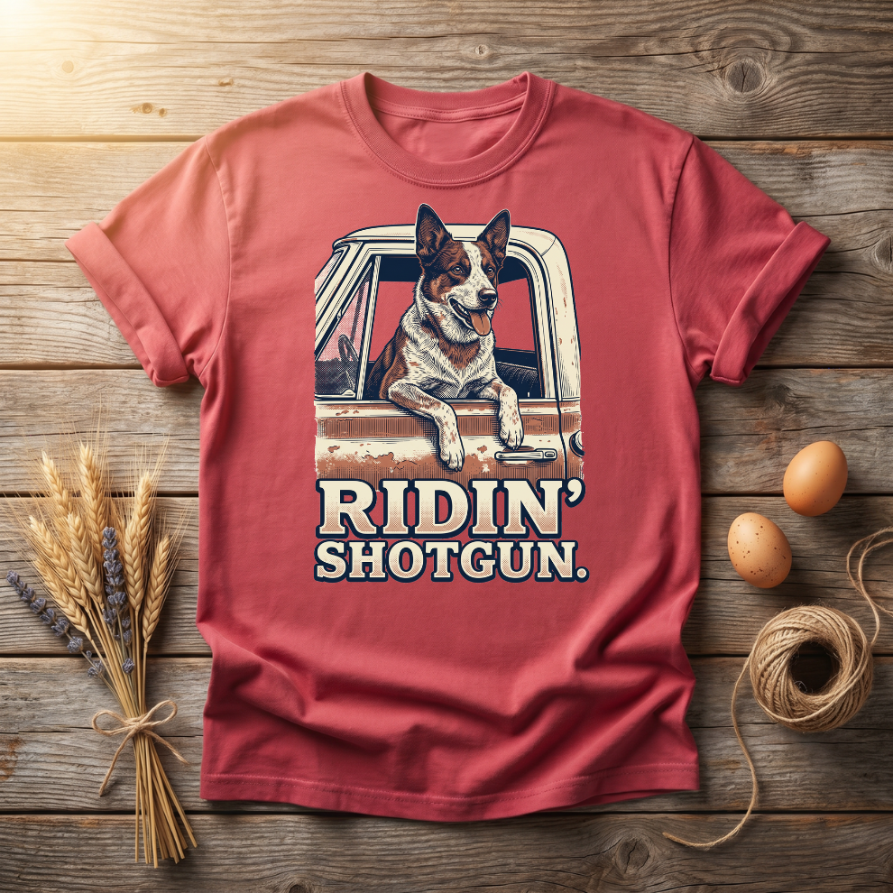 Ridin' Shotgun Heeler Truck Unisex T-Shirt