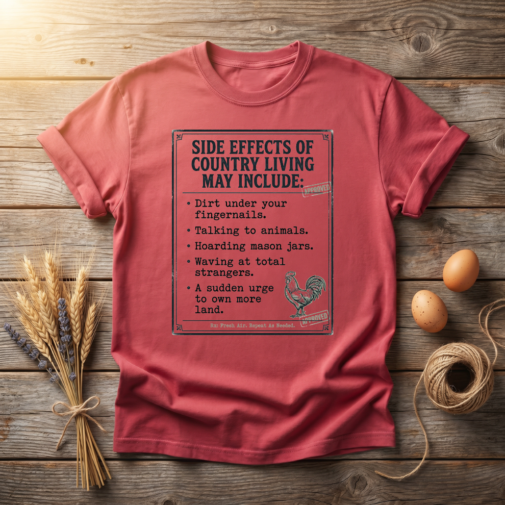 Side Effects of Country Living Unisex T-Shirt