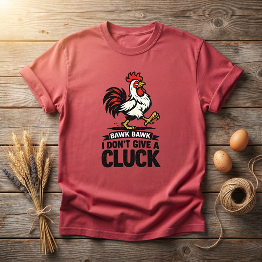 Bawk Bawk I Don't Give A Cluck Unisex T-Shirt