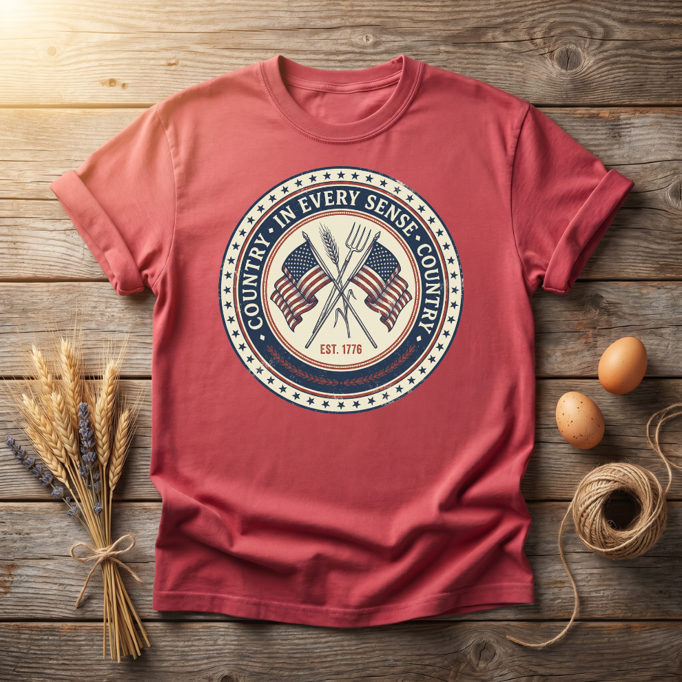 Country In Every Sense Est 1776 Unisex T-Shirt