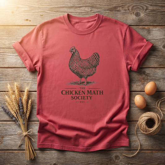 The Chicken Math Society Logo Unisex T-Shirt
